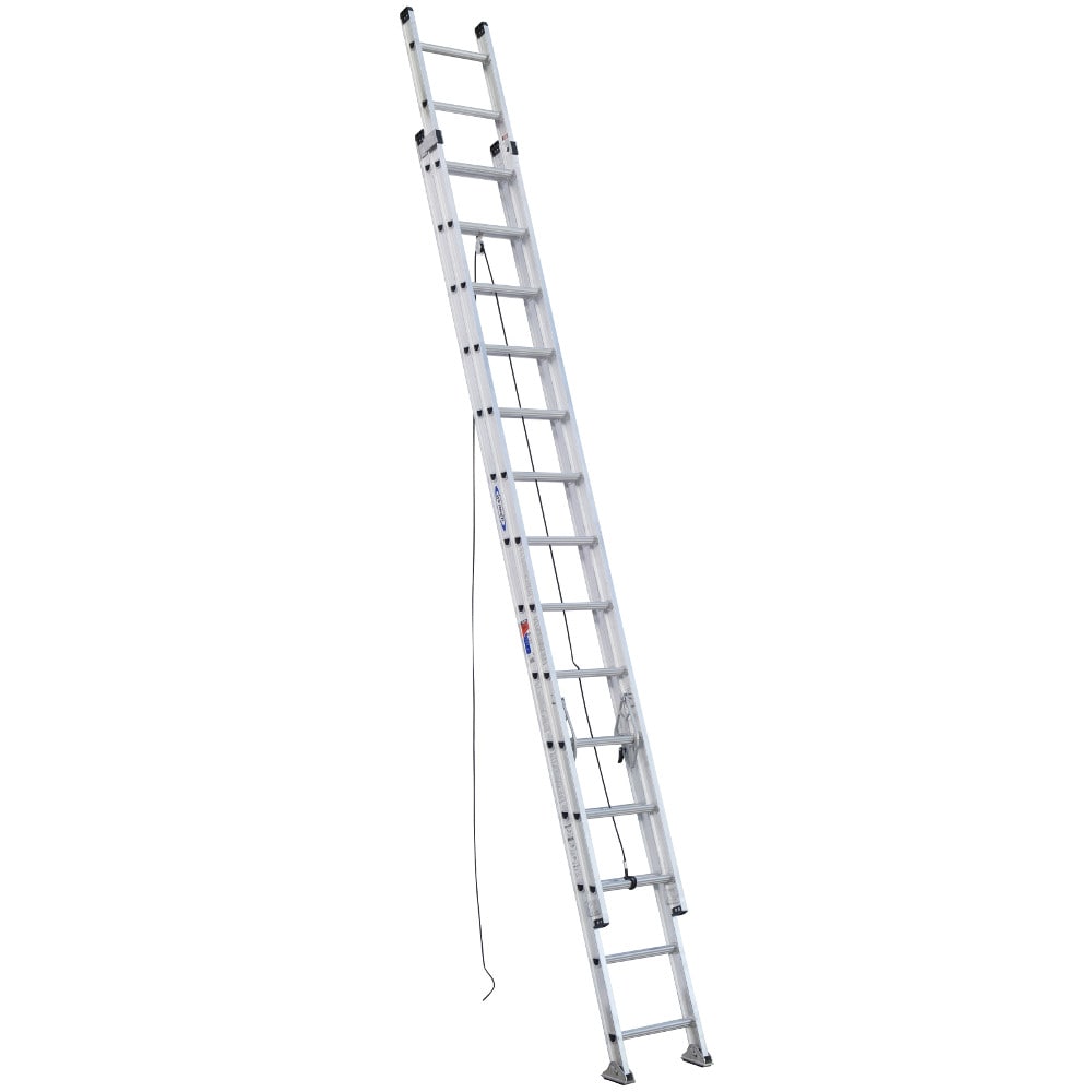 Werner D1500-2 28-ft Aluminum Type 1A-300-lb Load Capacity Extension Ladder D1528-2