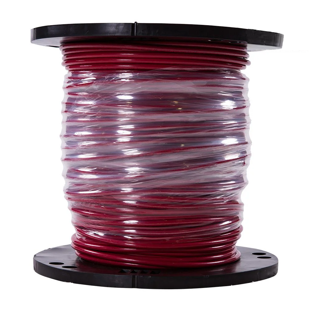 Southwire SIMpull 500-ft 6-AWG Red Stranded Copper Thhn Wire (By-the-roll) 20495845
