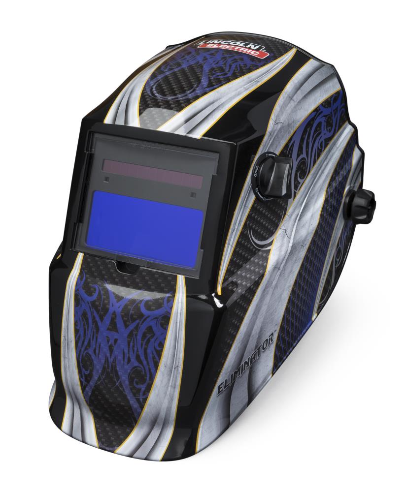 Lincoln Electric Auto Darkening Variable Shade Blue Welding Helmet K3320-2