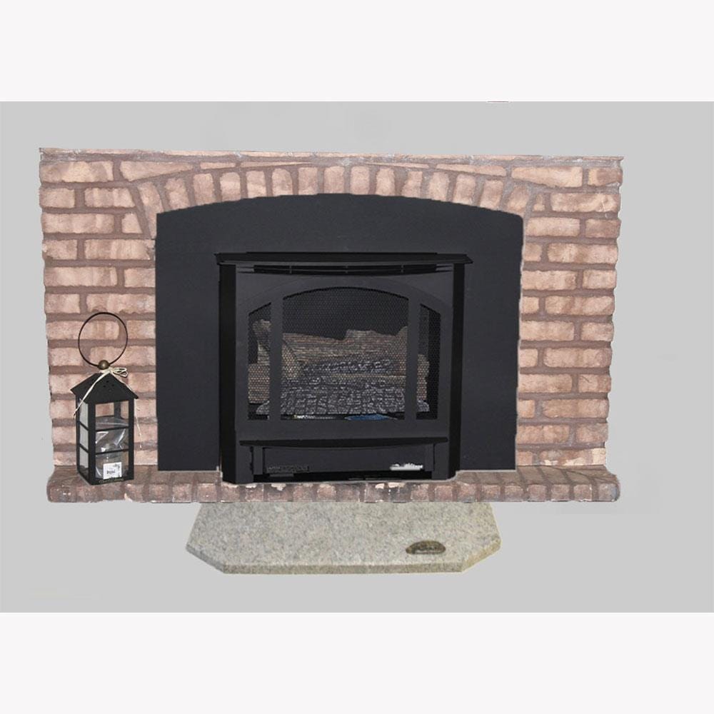 Buck Stove Black Wood Stove Faceplate Kit with Trim - Handcrafted, Durable, Stylish T-33 TK