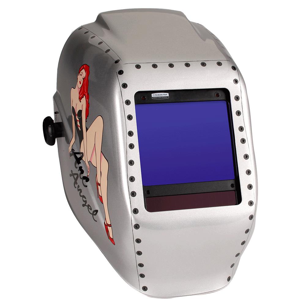 Jackson Safety Auto Darkening Variable Shade Arc Angel Graphic Welding Helmet 46163