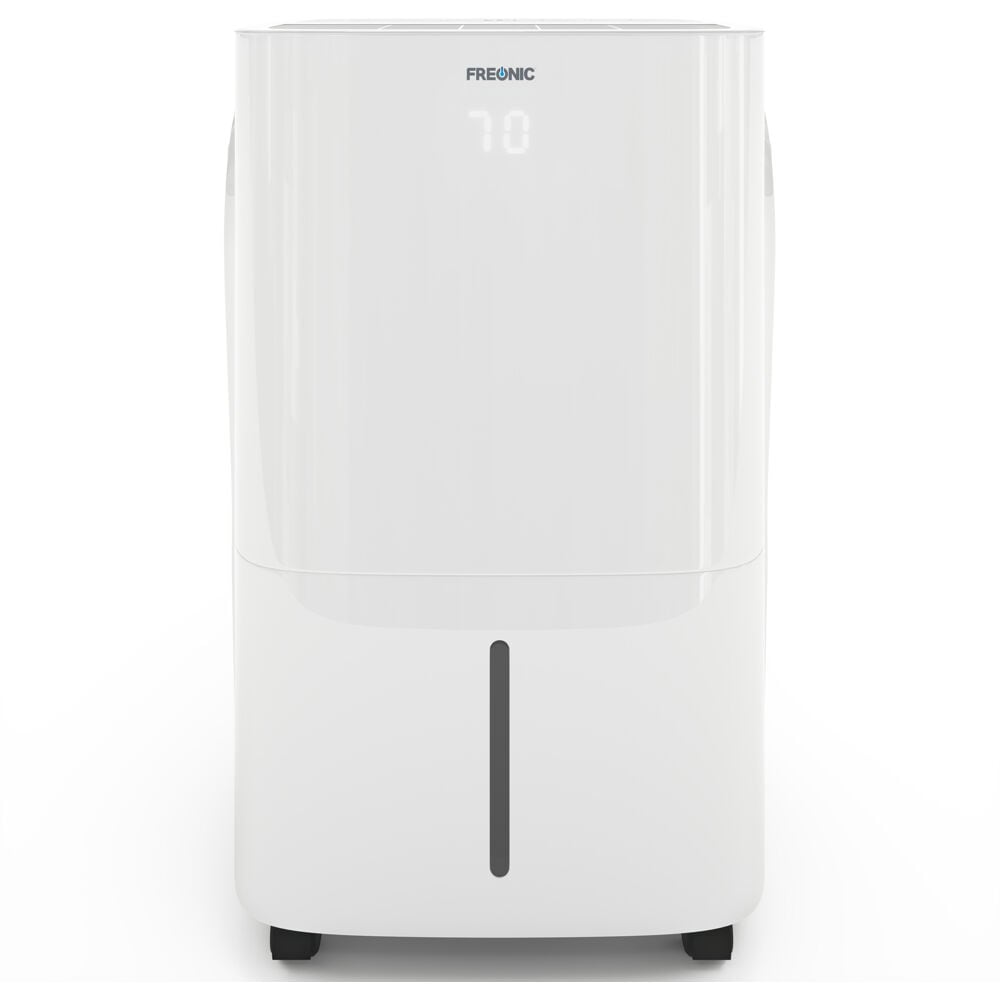 Freonic 50-Pint 3-Speed Dehumidifier with Built-In Pump ENERGY STAR (For Rooms 3001+ Sq ft) FHCD501PWG