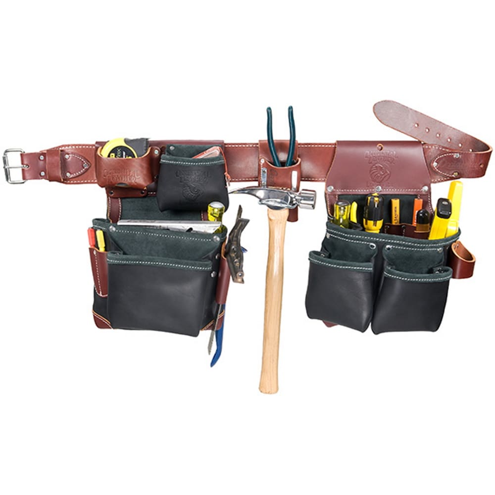 Occidental Leather Green building framer set Framer Leather Tool Belt B5625 XL
