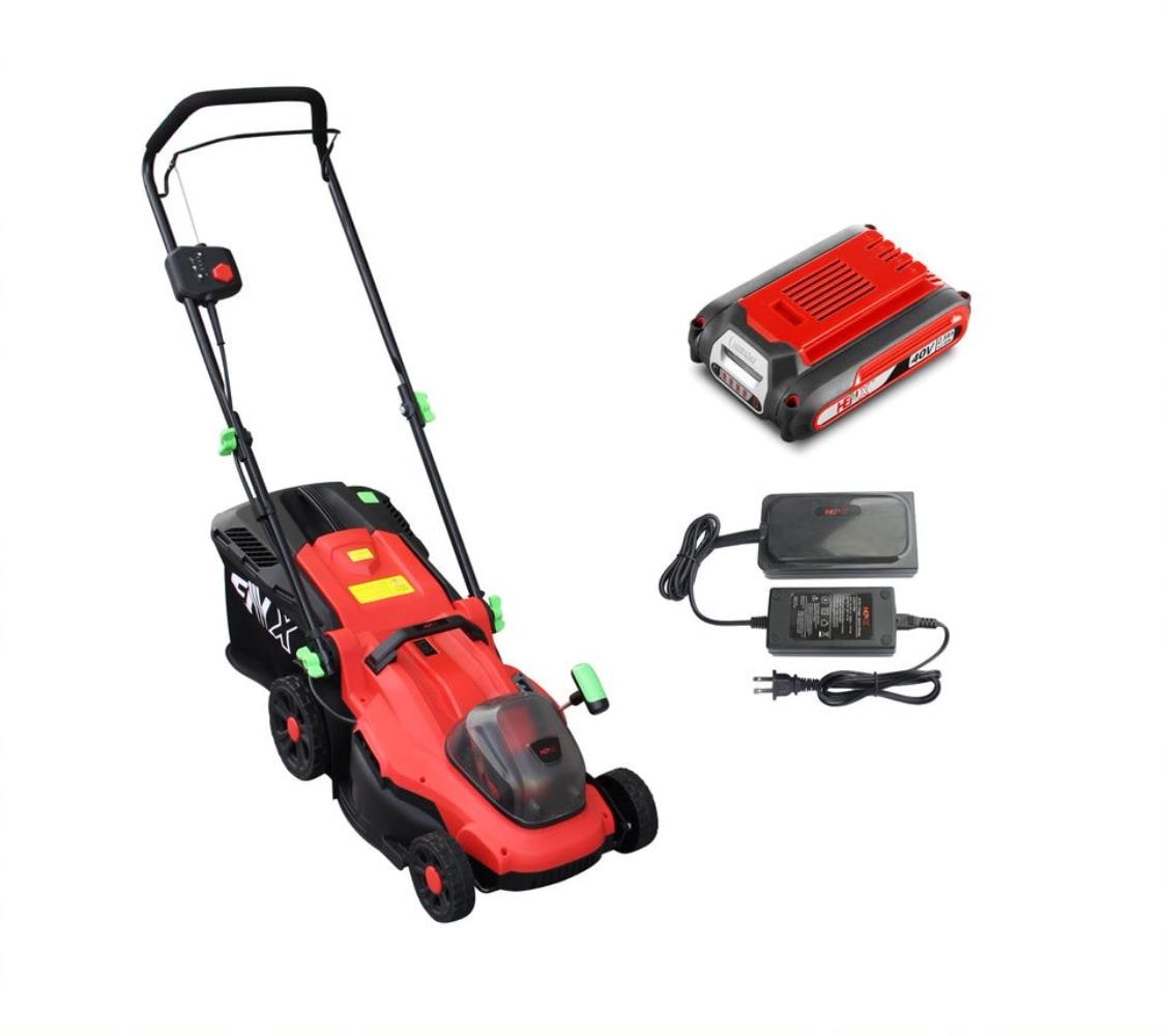 40-volt, 14-in Push Battery Walk Mower with (1) 2.5 Ah Battery Included