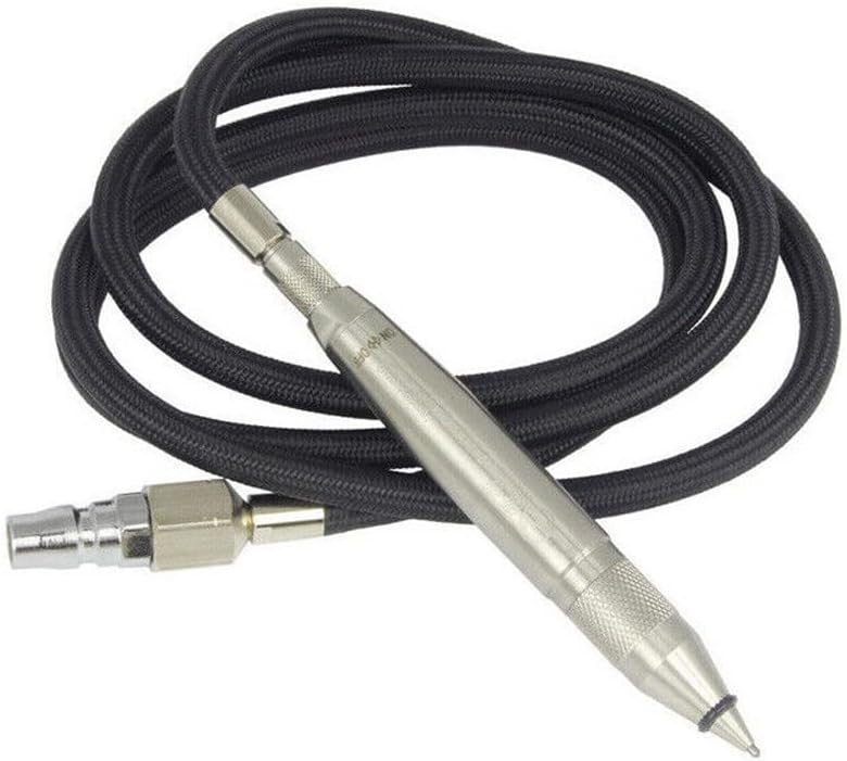 New Pneumatic Engraving Pen Air Scribe Hammer with Hose Penumatic Tip Pen Grinder Engraving Tool Engraver
