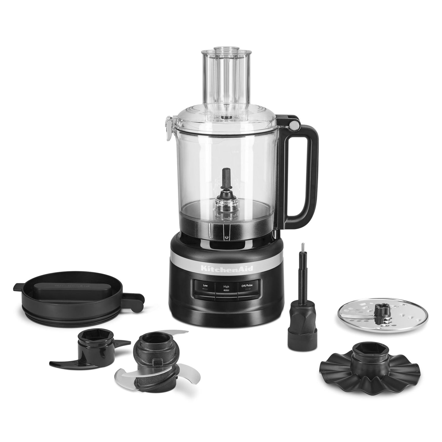 KitchenAid 9 Cups 500-Watt Food Processor (Black Matte) KFP0921BM