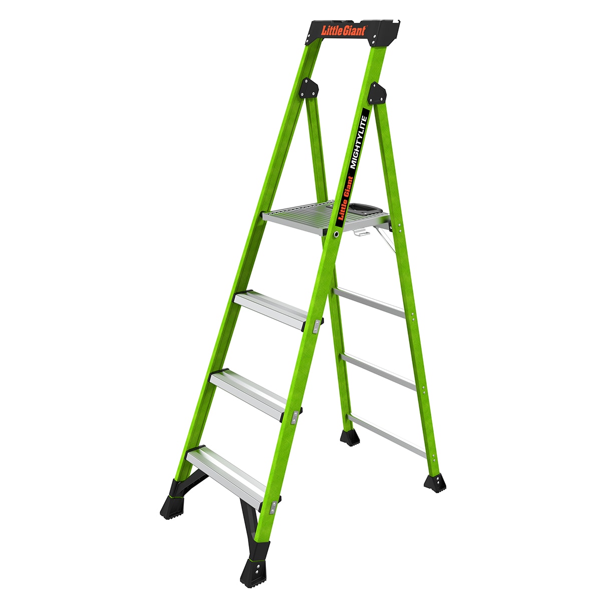Little Giant Ladders MightyLite 2 6-ft Fiberglass Type 1a- 300-lb Load Capacity Step Ladder 15396-001