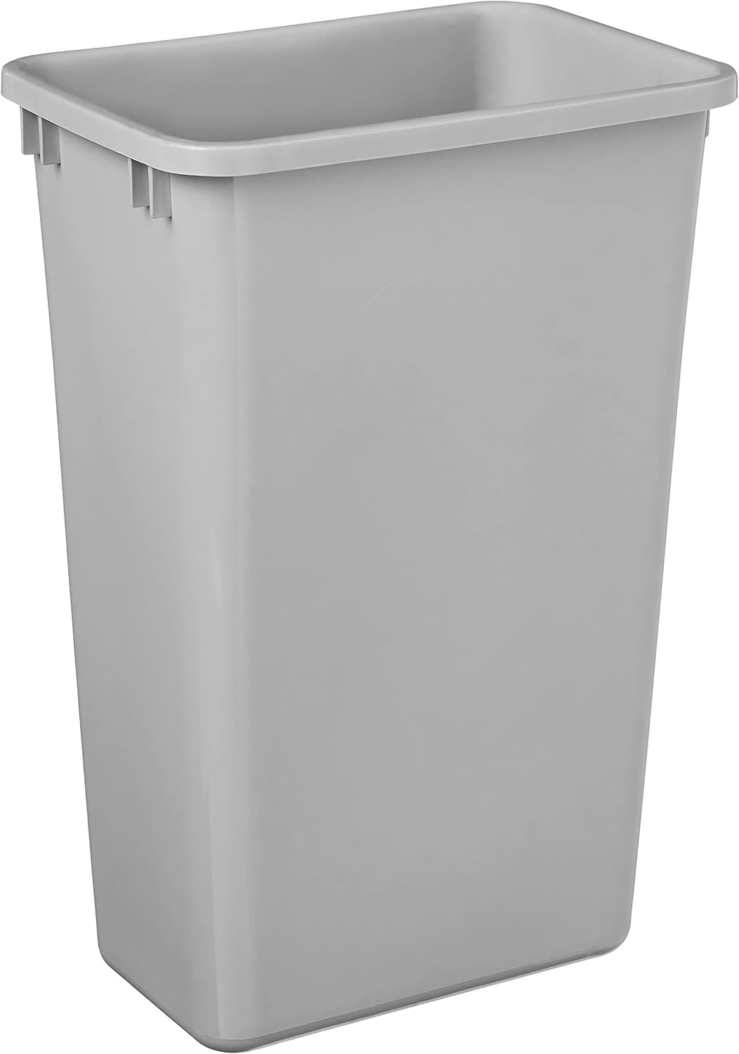 Hardware Resources Gray 50 Quart Plastic Waste Container