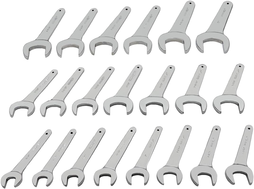 Grip - 90185 21 pc Jumbo Service Wrench Set SAE