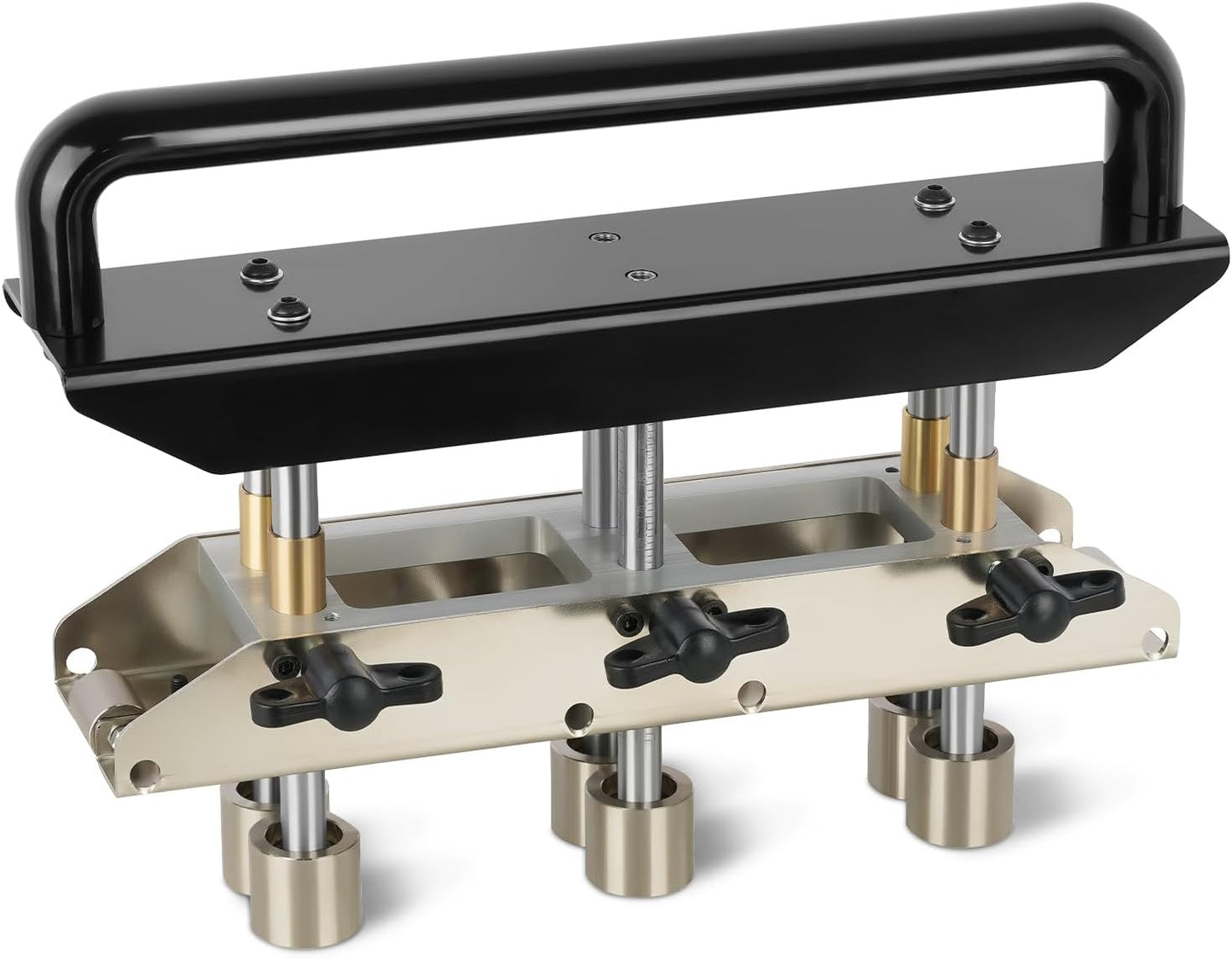 SOKO Three-Station Edge Roller Bender, Sheet Metal Edge Roller Brake with 0-90° Bending Angle for 29 to 22-Gauge Steel, Adjustable for Making 5/8" to 4" (16 to 102 MM) Bends