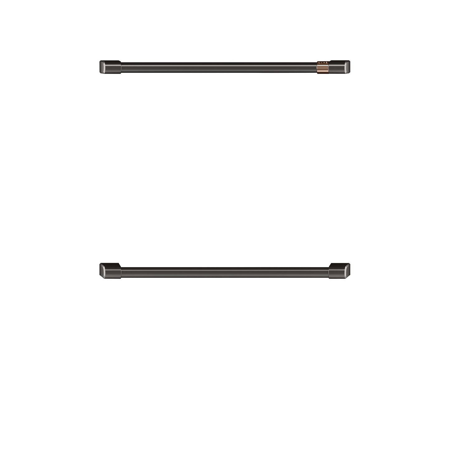 Cafe 30-in 2 -Pack Wall oven handle ( Brushed Black )