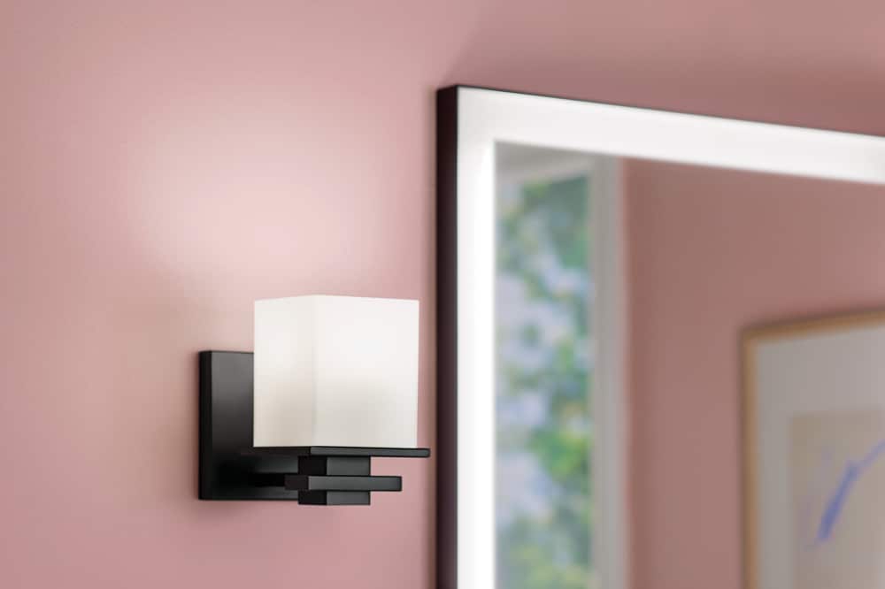 Kichler Tully 5-in 1 -Light Black Modern/contemporary Vanity light 5696758