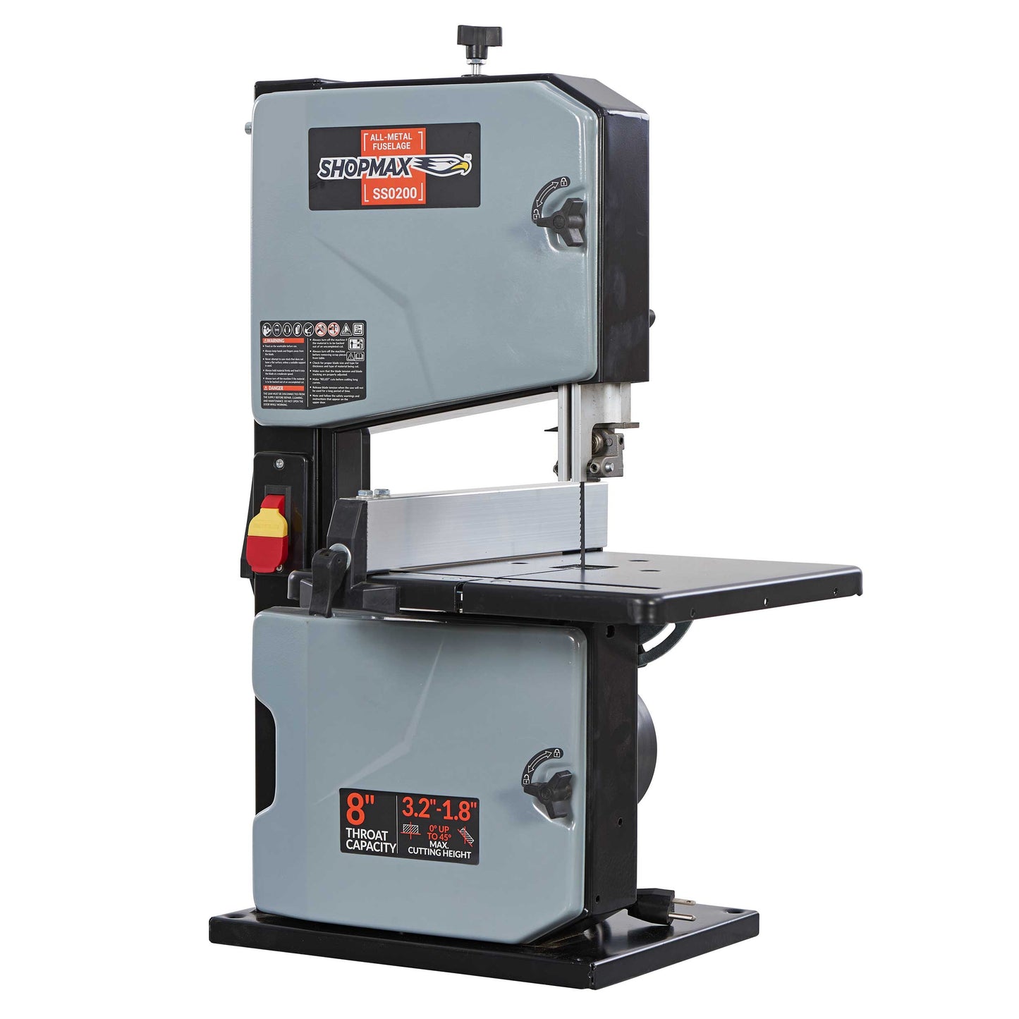 SHOPMAX 8-in 2.2-Amp Stationary Band Saw SS0200