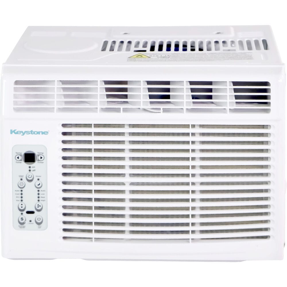 Keystone 350-sq ft Window Air Conditioner with Heater with Remote (115-Volt, 8000-BTU) KSTHW08B