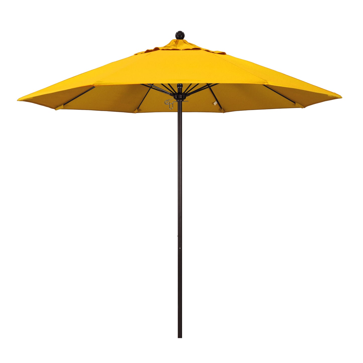 California Umbrella 9-Feet Aluminum Yellow Market Patio Umbrella