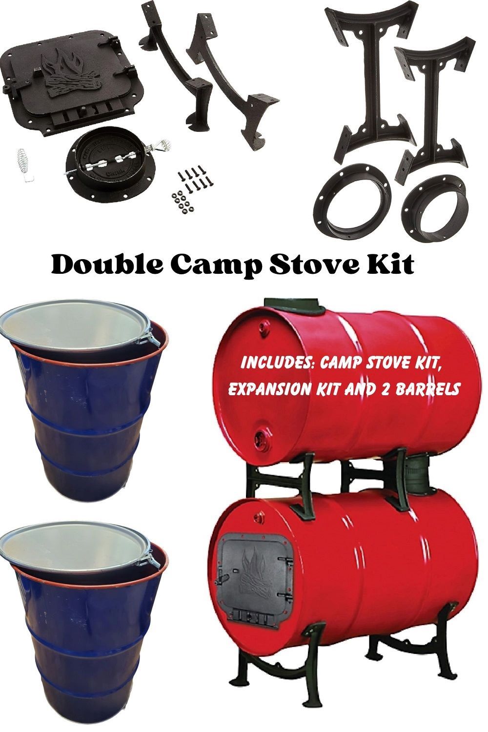 Wood Manual Steel Outdoor stove