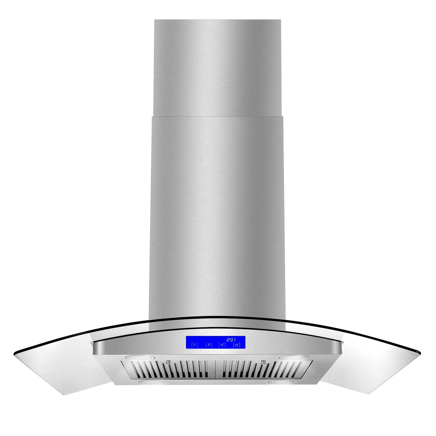 Cosmo 36 inch Ducted 380-CFM Stainless steel Island Range Hood