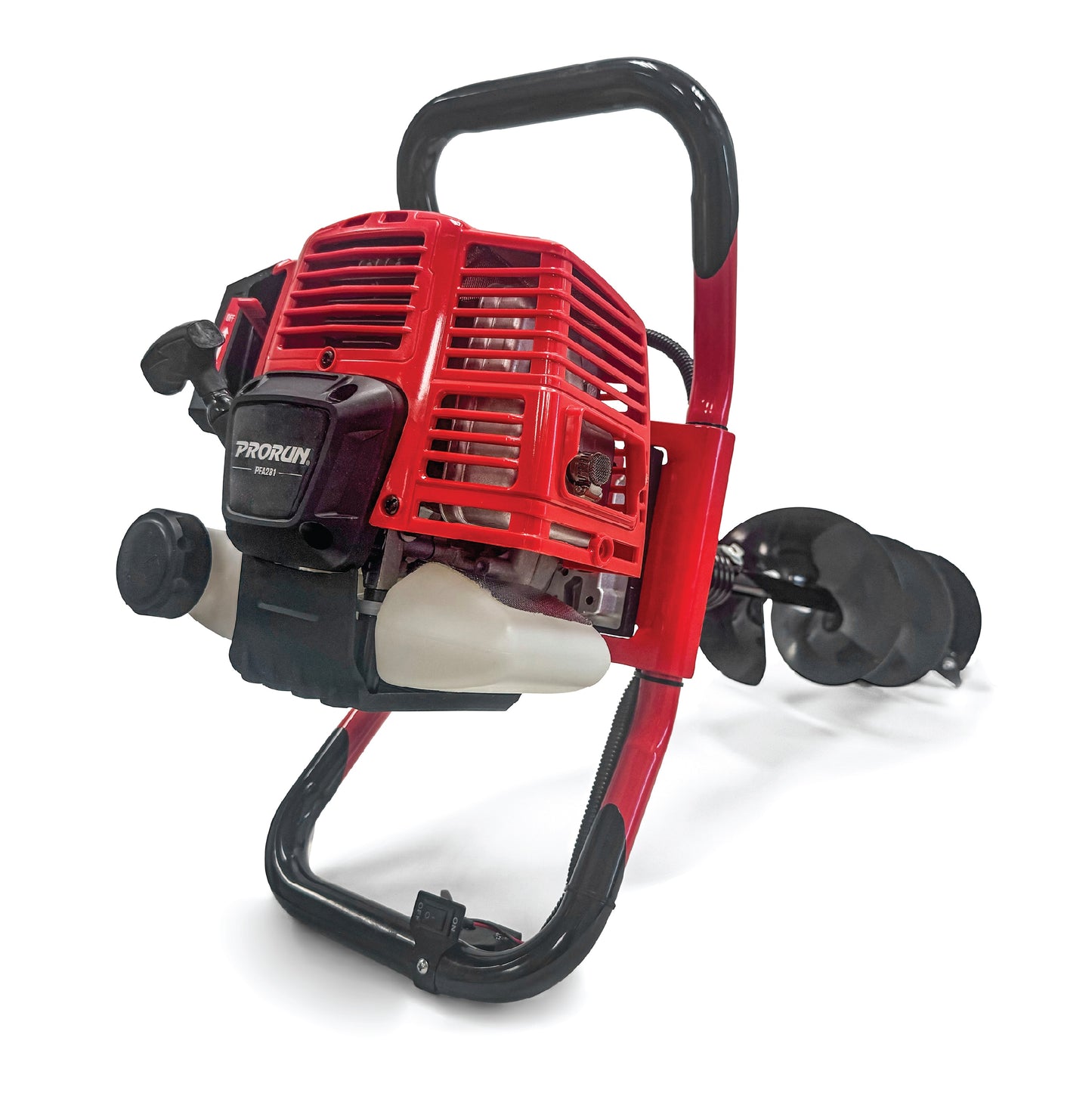 PRORUN 51.7-cc 1-man PEA281 Auger Powerhead with 8-in Bit