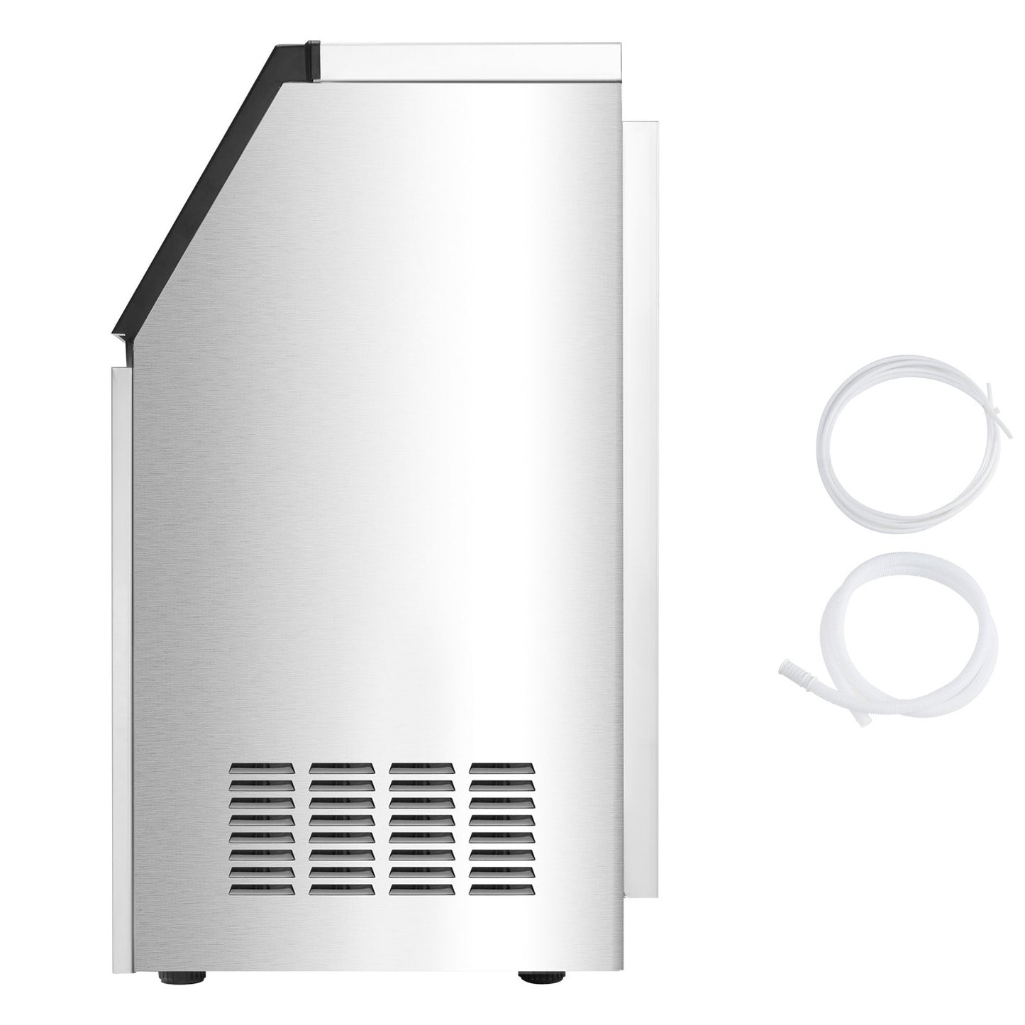 SVOPES 120lbs/24H Commercial Ice Maker 120-lb Ice Per day Cubed Ice Maker ( Stainless steel )