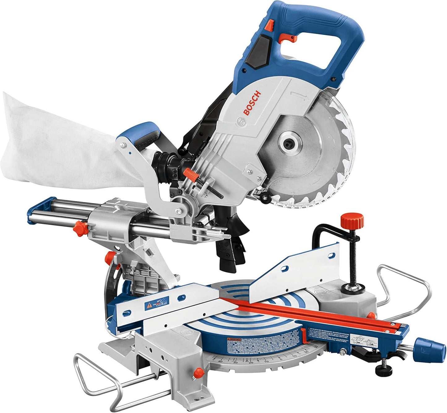 Bosch GCM18V-08N14-RT 18V Single-Bevel Slide 8-1/2 in. Cordless Miter Saw Kit (8 Ah) (Renewed)