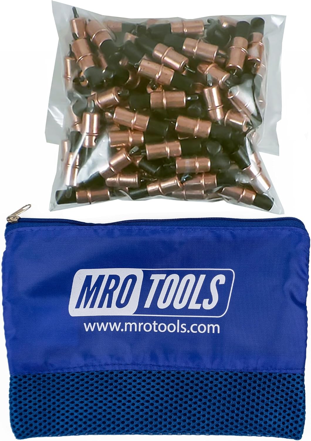 100 1/8 Extra Short Cleco Sheet Metal Fasteners w/Mesh Carry Bag (KK2S100-1/8)