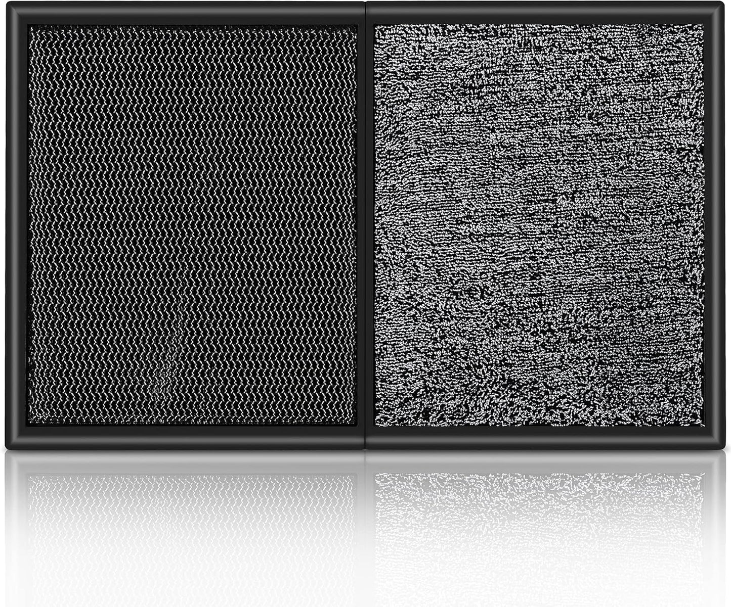 LOSTRONAUT 2-in-1 Wet Dry Shoe Cleaner - 25''x16'' Non Slip Floor Mat, Indoor & Outdoor Welcome Rug, Disinfectant Mat for Doors