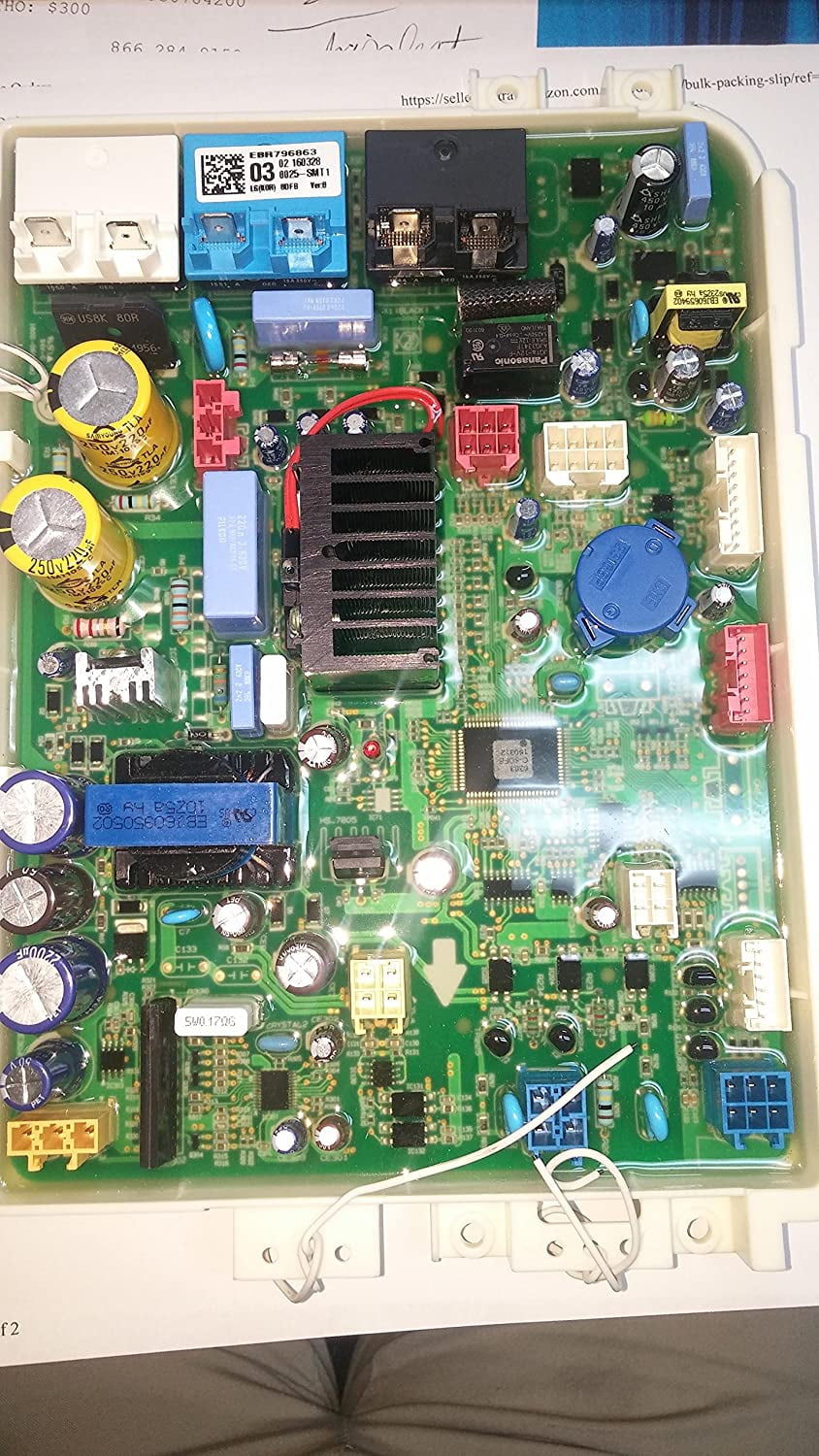 LG Genuine OEM EBR79686303 Dishwasher PCB Main Control Board