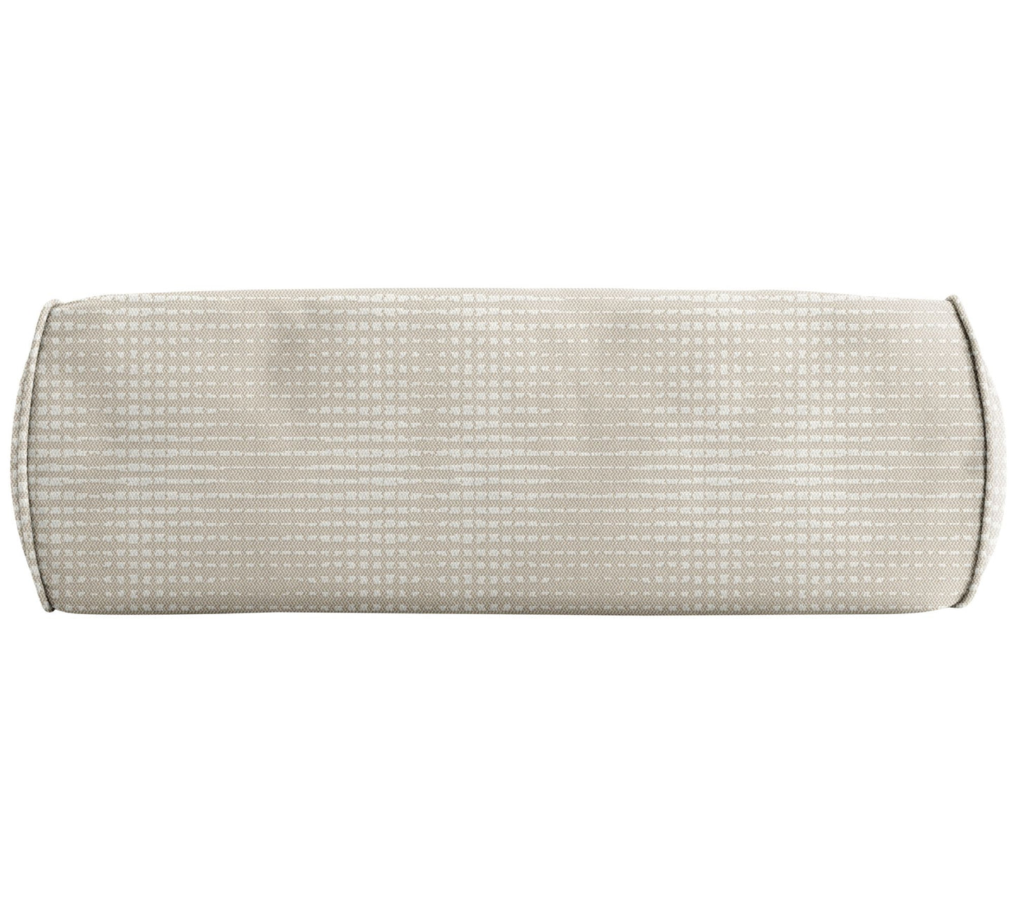 Sorra Home Outdura Moonbeam Bolster Pillow 20 in x 8 in x 8 in