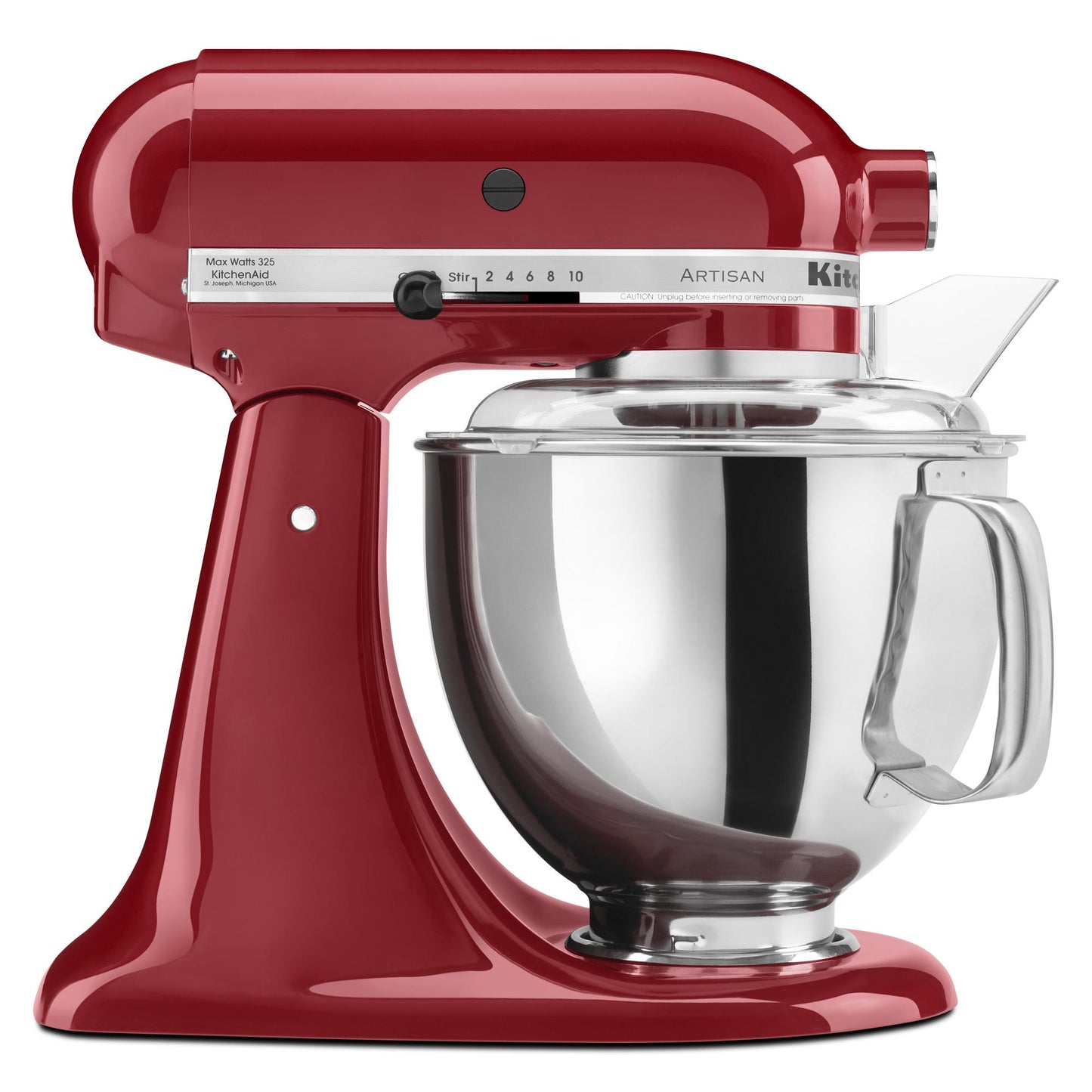 KitchenAid Artisan Empire Red 5-Quart Tilt-head Stand Mixer KSM150PSER