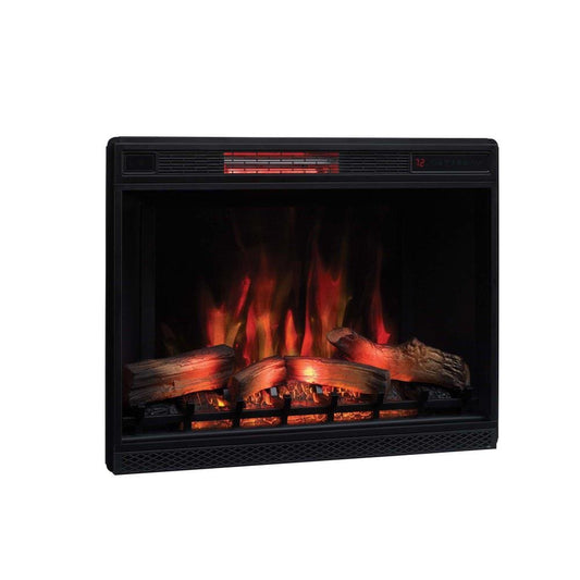 ClassicFlame 34.1-in Black Electric Fireplace Insert 33II042FGL