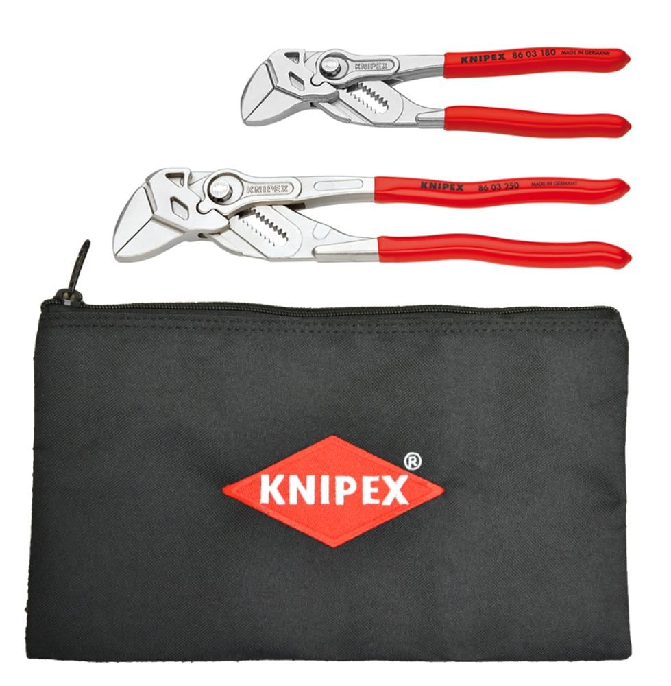KNIPEX 2-Pack Tongue and Groove Plier Set with Soft Case 9K 00 80 109 US