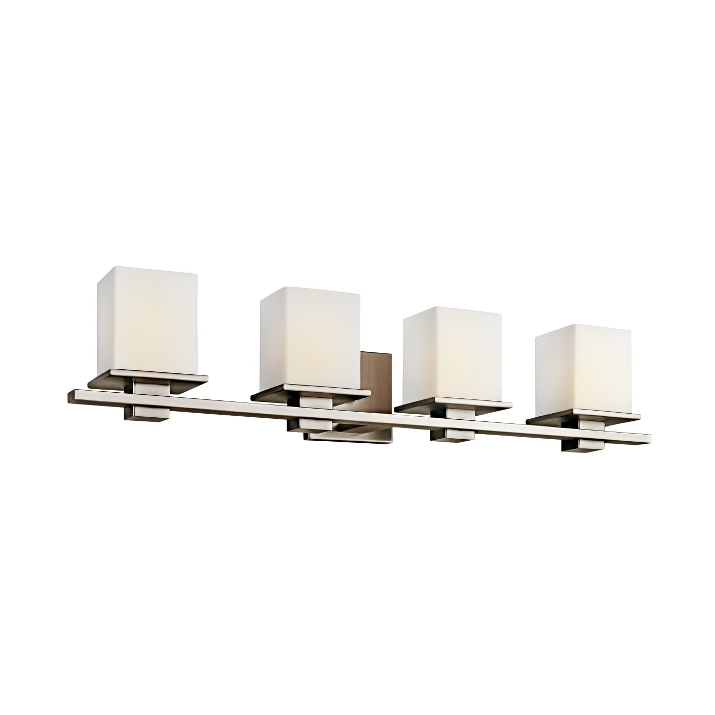 Kichler Tully 32-in 4 -Light Antique Pewter Modern/contemporary Vanity light 1252177