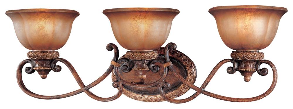 Minka Lavery Illuminati 28.75-in 3 -Light Matte Bronze Traditional Vanity light bar 1664584