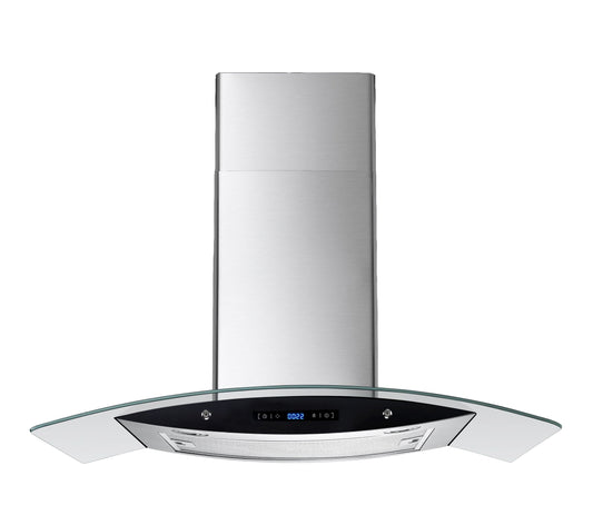 Winflo 36 inch Convertible 500-CFM Stainless steel Wall-Mounted Range Hood
