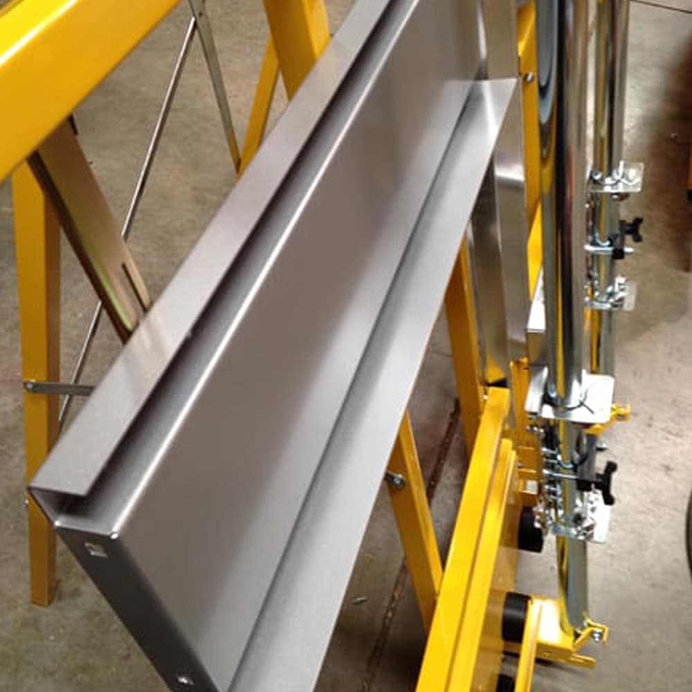 Saw Trax Mfg Mid Fence - All Steel Construction Jig Accessory for Cutting Smaller Pieces at Waist Level MDFC