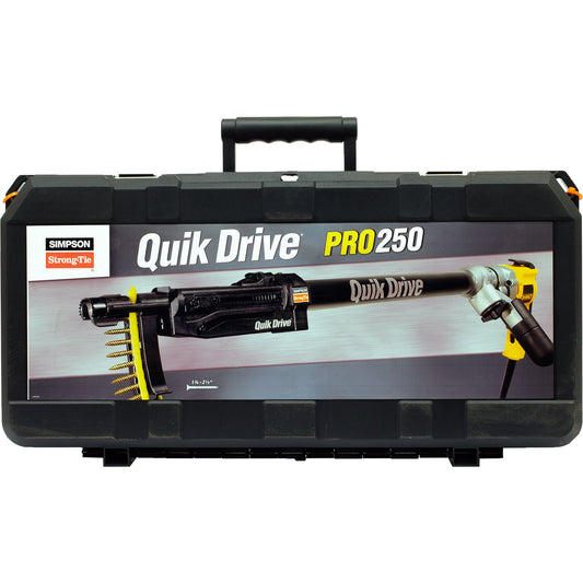 QUIK DRIVE BY SIMPSON STRONG TIE Quik Drive 6.5-Amp Collated Fastener Screw Gun Kit PRO250G2D25K