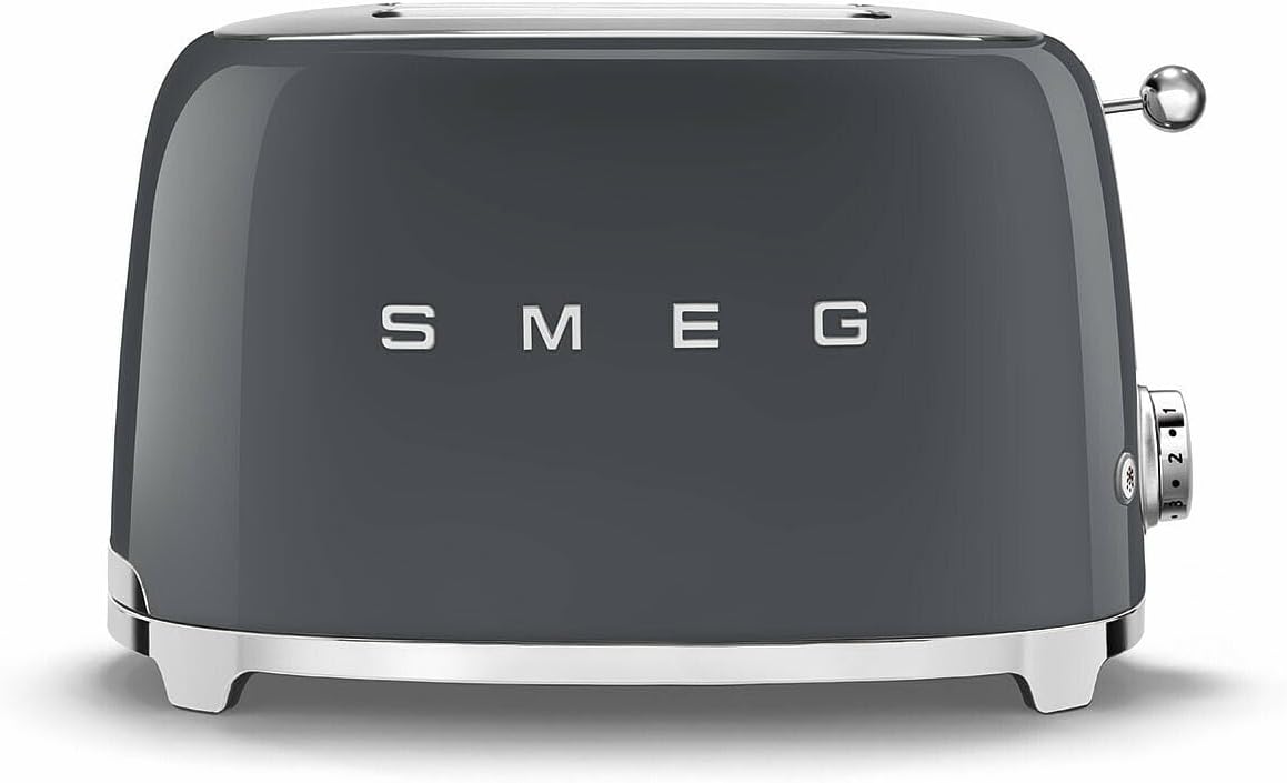 Smeg 2X2 Slate Grey Toaster TSF01GREU