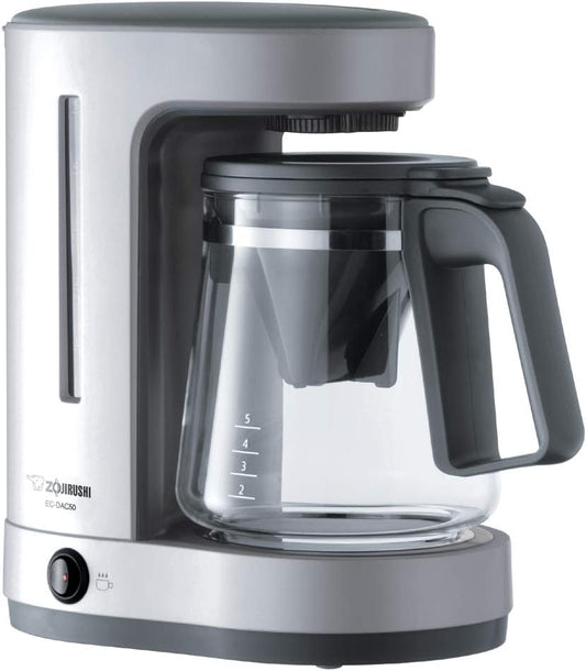 Zojirushi EC-DAC50 Zutto 5-Cup Drip Coffeemaker,Silver
