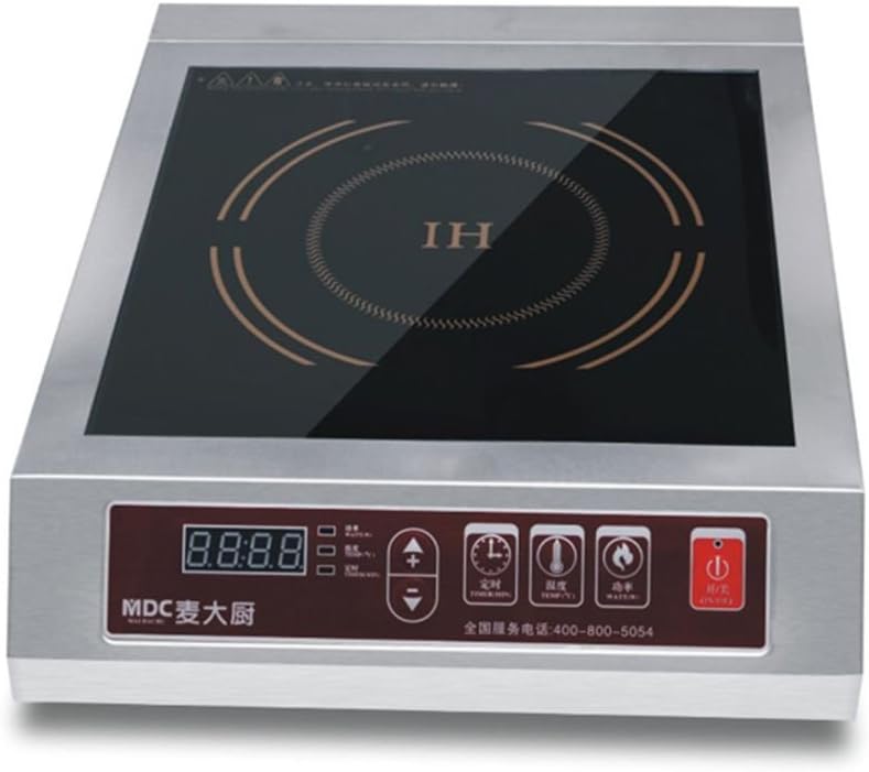 3500W Commercial Countertop Induction Cooktop Burner, Touch Control