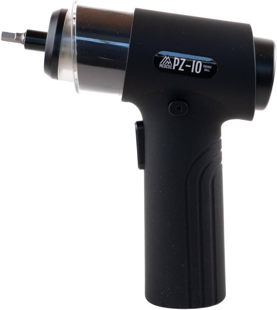 EZ-IO Compatible IO Drill Trainer Intraosseous Driver for Medical Instructors Teaching Vascular Access Device Skills Station