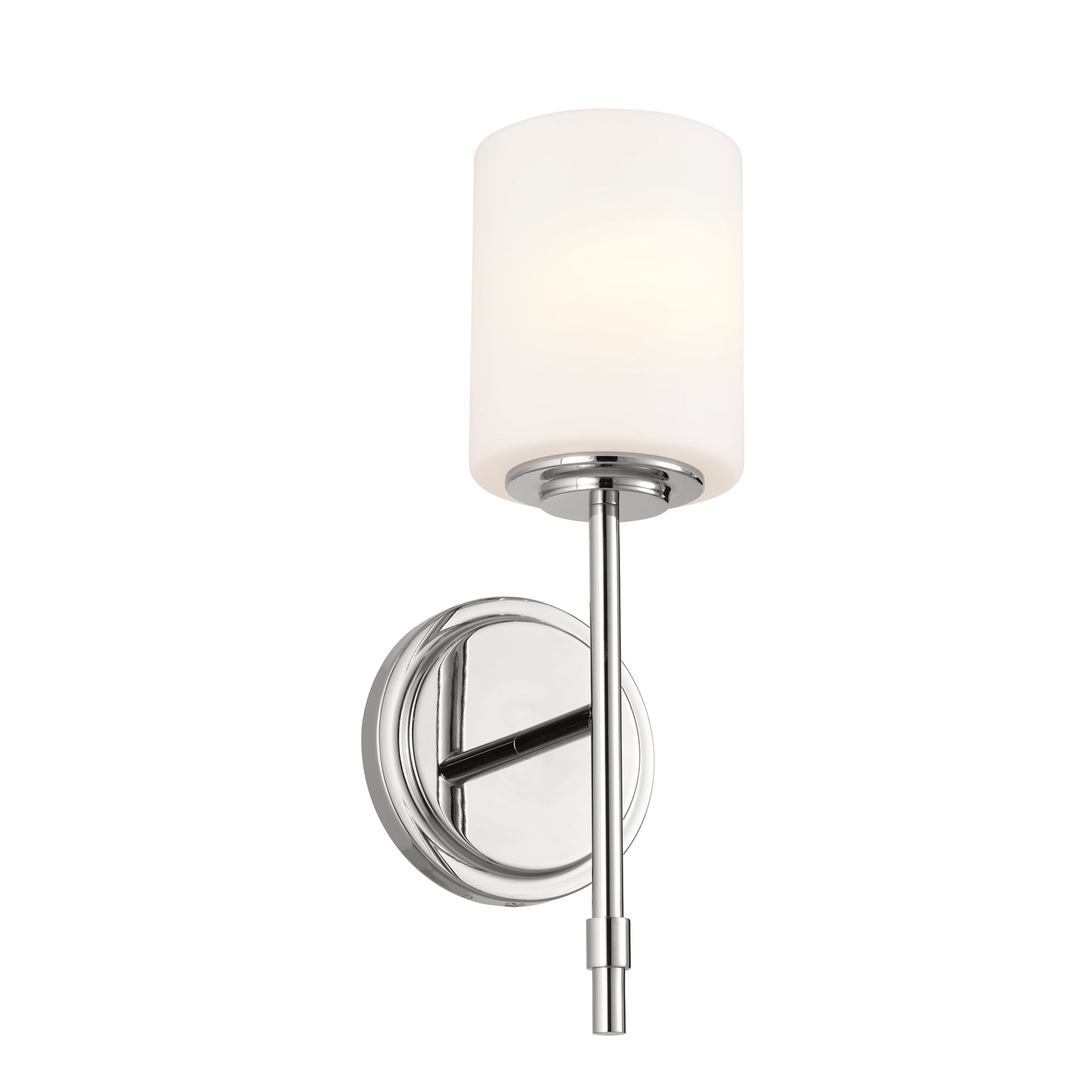 Kichler Ali 5.25-in 1 -Light Polished Nickel Traditional Vanity light 5269687