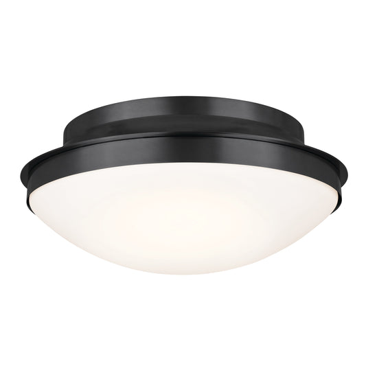 Kichler Bretta 3 -Light 17.75-in Black Flush Mount Light 5269741