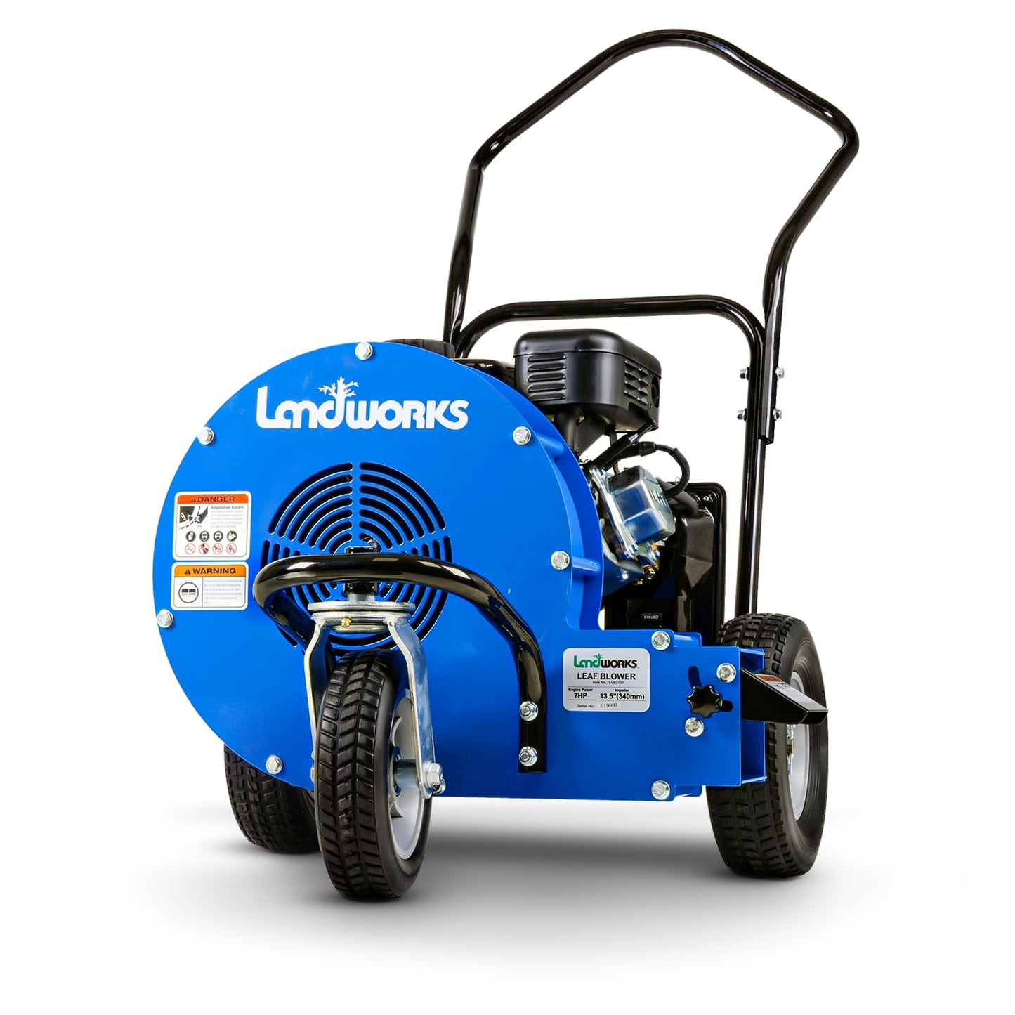 Landworks 212-cc 2-cycle 2000-CFM 200-MPH Gas Walk-behind Leaf Blower TRI-GUO022