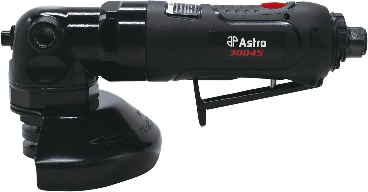 Astro Tools 30045 ONYX 4.5" Compact Air Angle Grinder - 0.8HP
