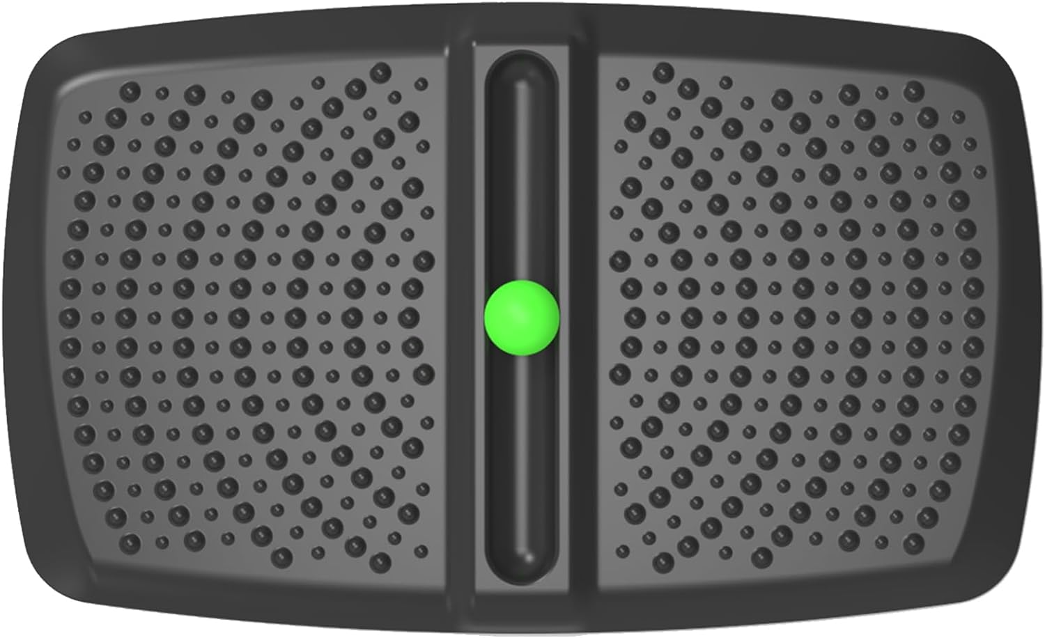 1 inch Thick Anti Fatigue Kitchen Mat Standing Mat with Massage Ball, Non Slip Standing Desk Mat with Massage Point, Multi-Purpose Comfort Floor Mat for Feet, Office, Home (Black, 17" x 28")