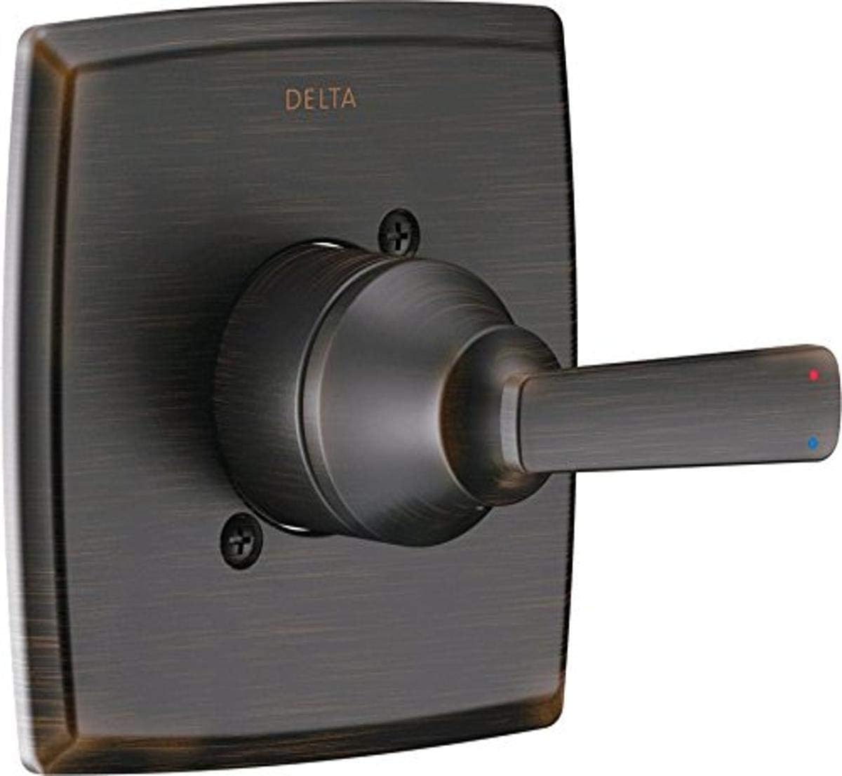 Delta Faucet Ashlyn 14 Series Single-Function Oil Rubbed Bronze Shower Valve Trim Kit, Shower Handle, Delta Shower Trim Kit, Venetian Bronze T14064-RB (Valve Not Included)