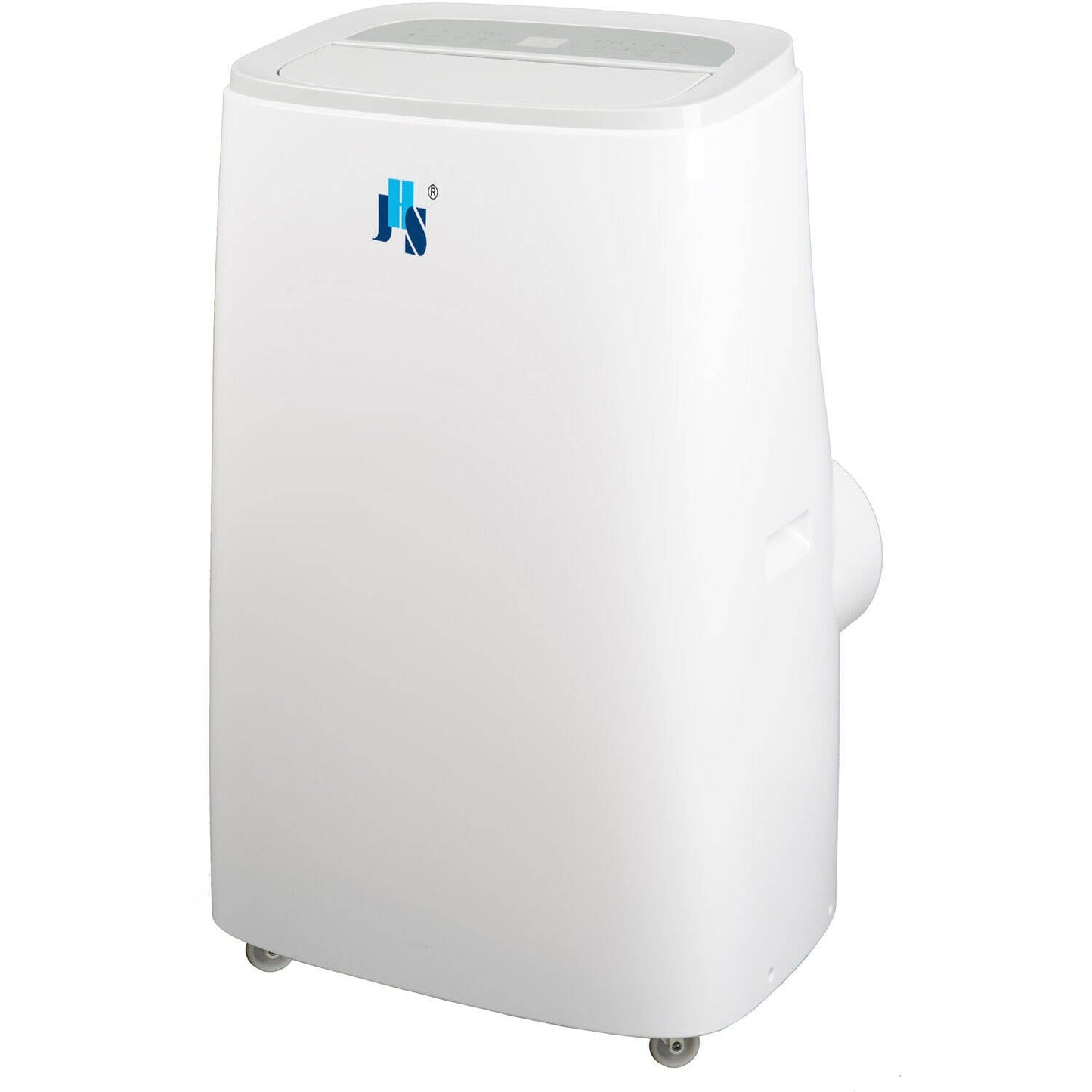 JHS 10800-BTU DOE (115-Volt) White Vented Portable Air Conditioner with Remote Cools 550-sq ft A020A-10KR