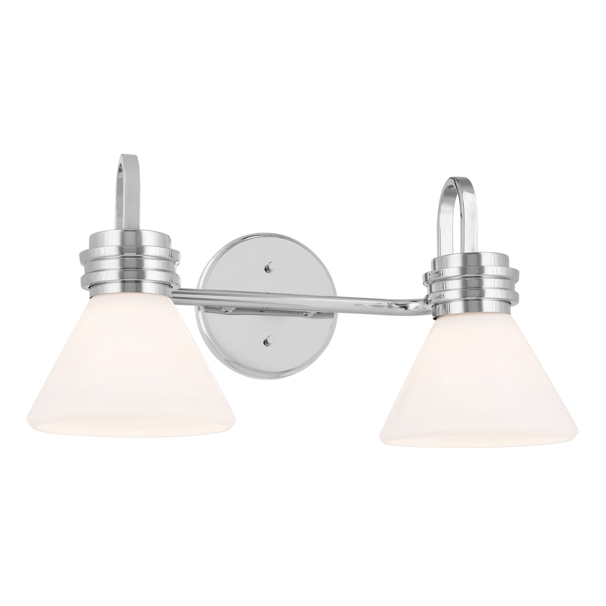 Kichler Farum 19.25-in 2 -Light Chrome Modern/contemporary Vanity light 5384824