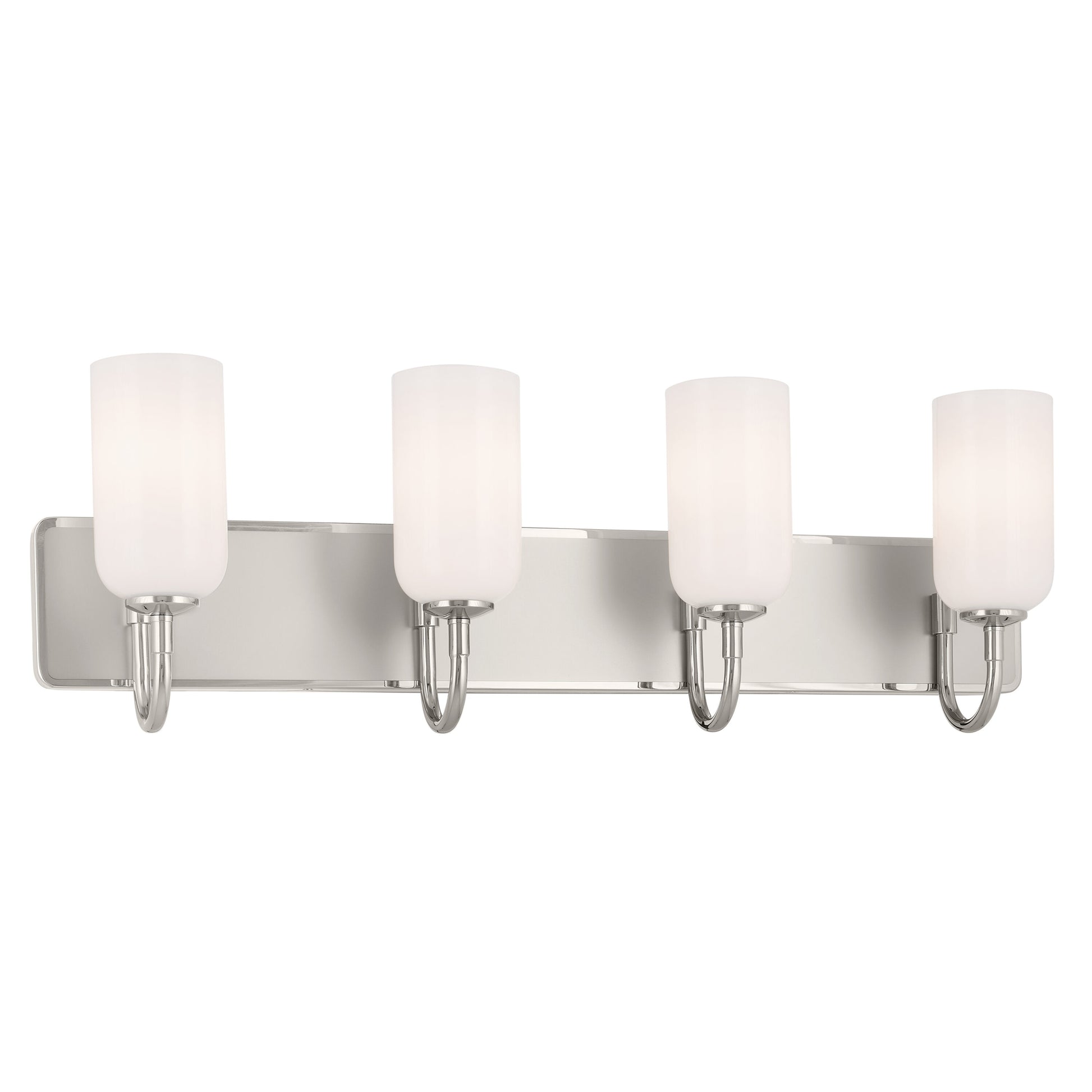 Kichler Solia 32-in 4 -Light Polished Nickel Modern/contemporary Vanity light 5384772