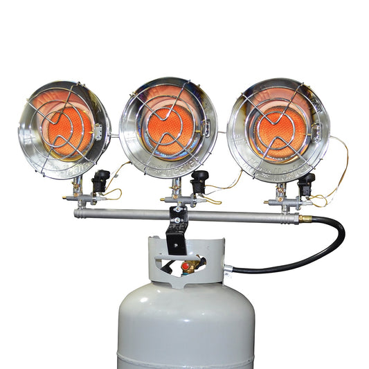 Mr. Heater Tank Top Propane Heaters 45000-BTU Outdoor Portable Propane Tank Top Propane Heater F242915